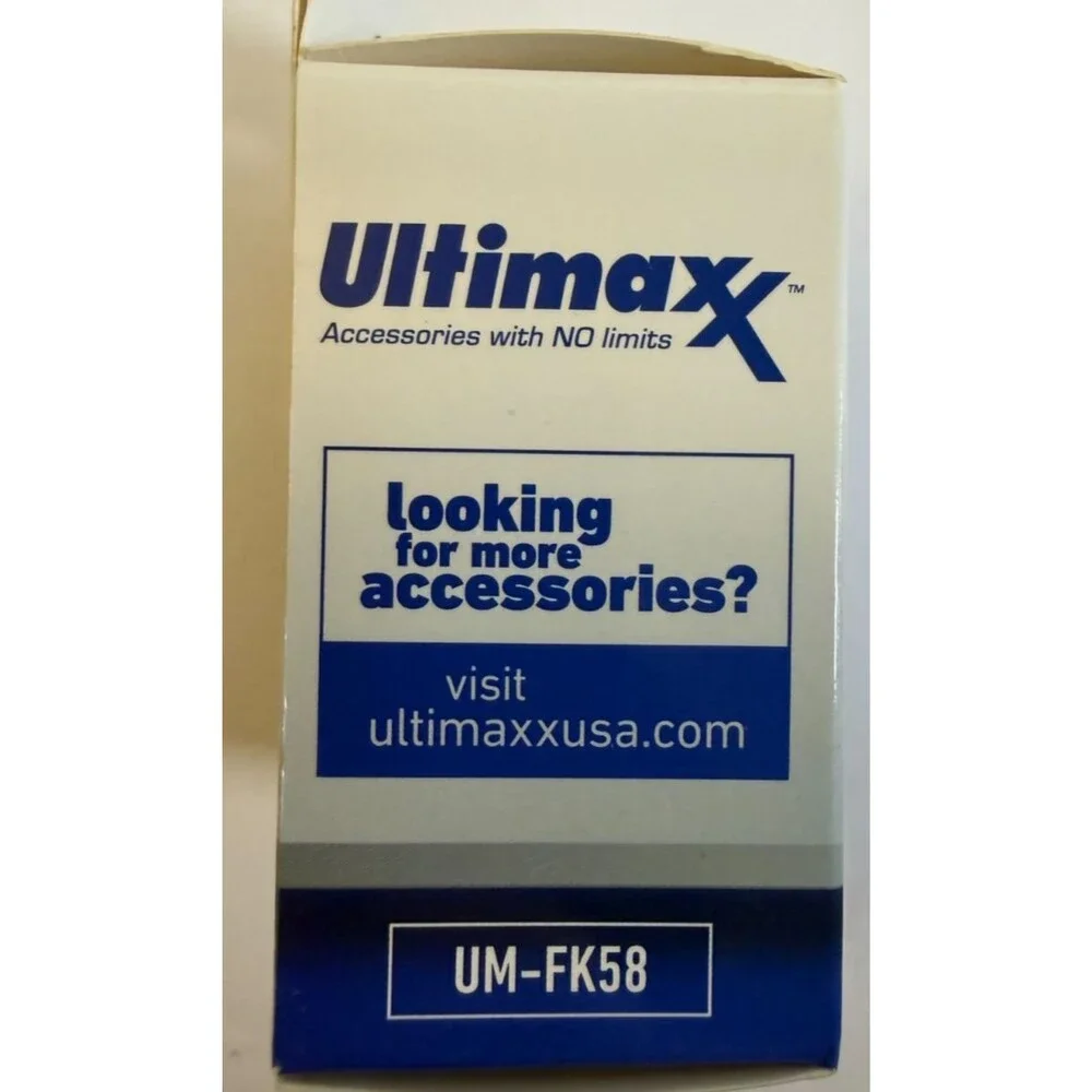 ULTIMAXX 3 Piece Multi Coated HD Filter Kit 58mm (UV, CPL, FLD) NEW Case include